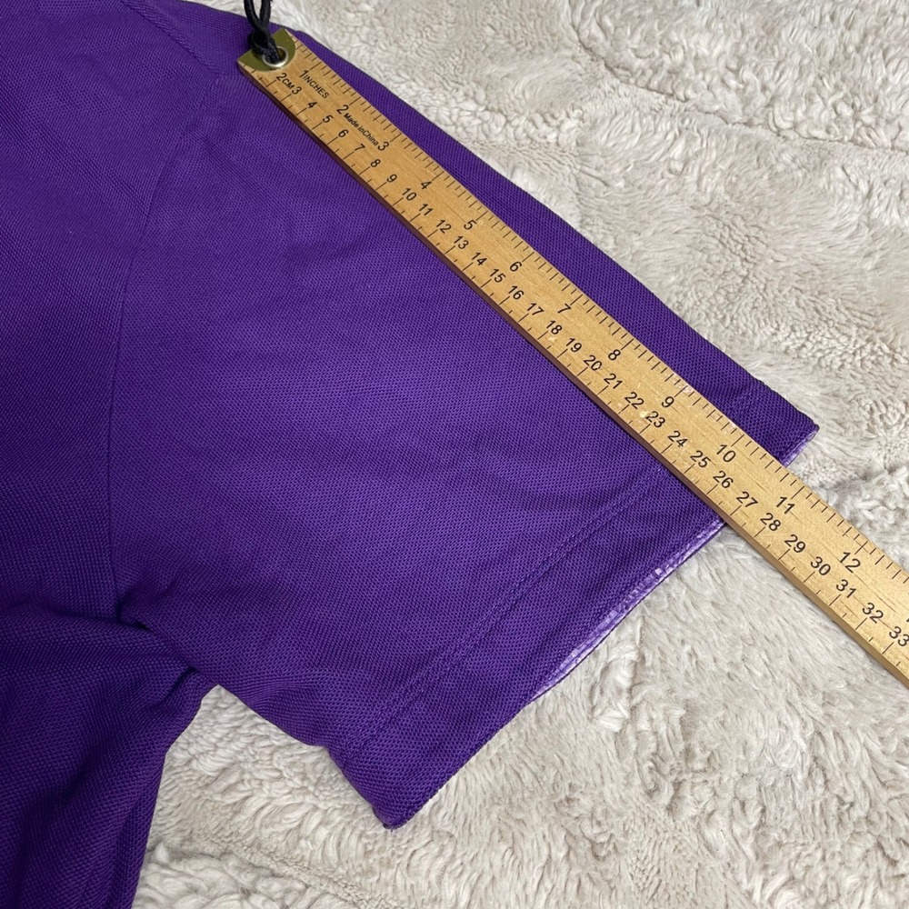 Tommy Bahama IslandZone Mens XXL Purple Pique Polo Shirt Short Sleeve Marlin - Picture 8 of 11